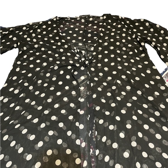 Zanzea Sheer Robe - Picture 2 of 6